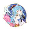 Game Genshin Impact Xiao Hu Tao Ganyu Morax Zhongli Barbatos Venti Cosplay Brooch Pin Badge Metal Prop Decorate