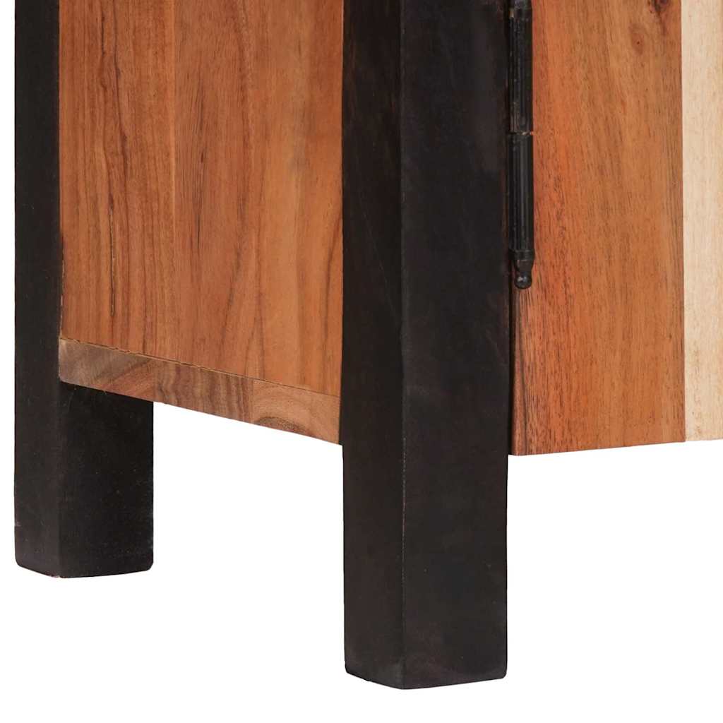 Sideboard Brown 70 X 30 X 75 Cm Solid Acacia Wood