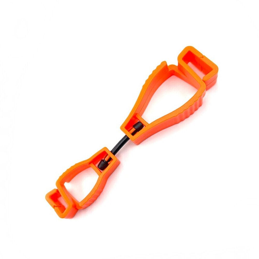 Work Glove Clip Holder-Guard Safety Interlock Clamp Grabber Carabiner Garden US