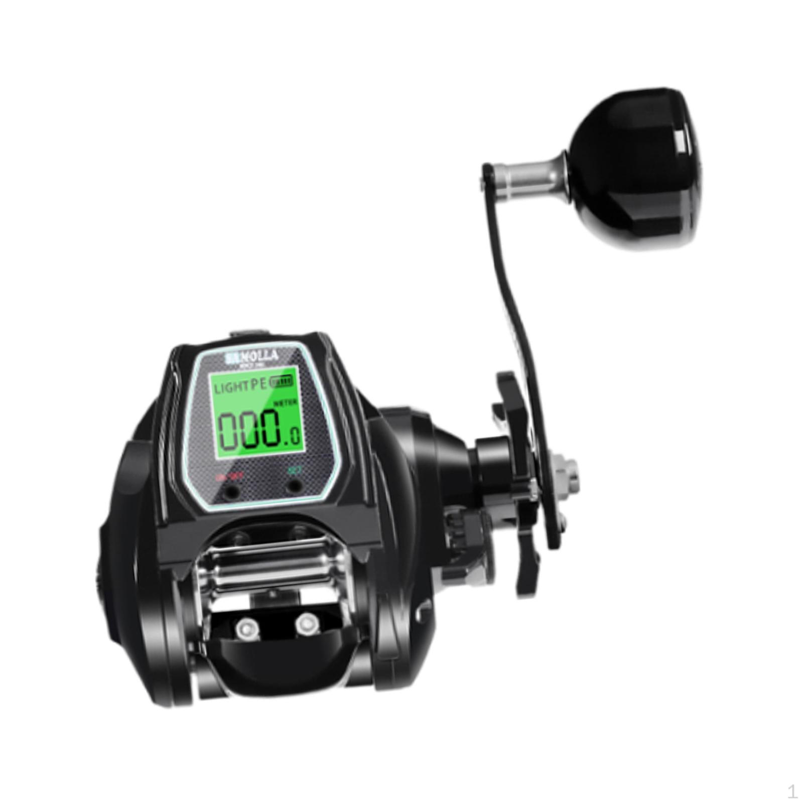 

Котушка для закидання наживки з електричним гальмом у морській воді, високошвидкісна водонепроникна закидка 7+1BB Right Hand