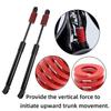 YONGRUN 2PCS Mold Spring Car Rear Trunk Tailgate Support Rod Lifting Rod Tool Red Compression Spring Trunk Shock Absorber Spring