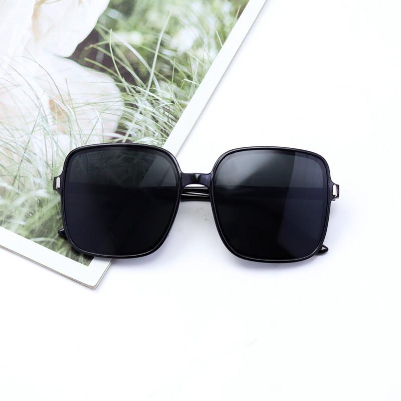 Large Frame Square Sunglasses Slimming Sunglasses Women'S Gradual Change Of Color Personalized Uv Glasses