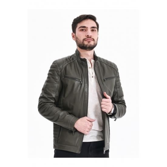 Cheap Mens Coats Real Leather Luxury Stylish Shearling Genuine Leather