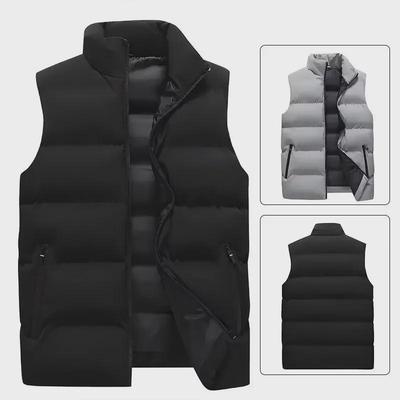 Unisex Korean Style Cotton Vest: Casual Autumn/Winter Sleeveless Waistcoat for Students