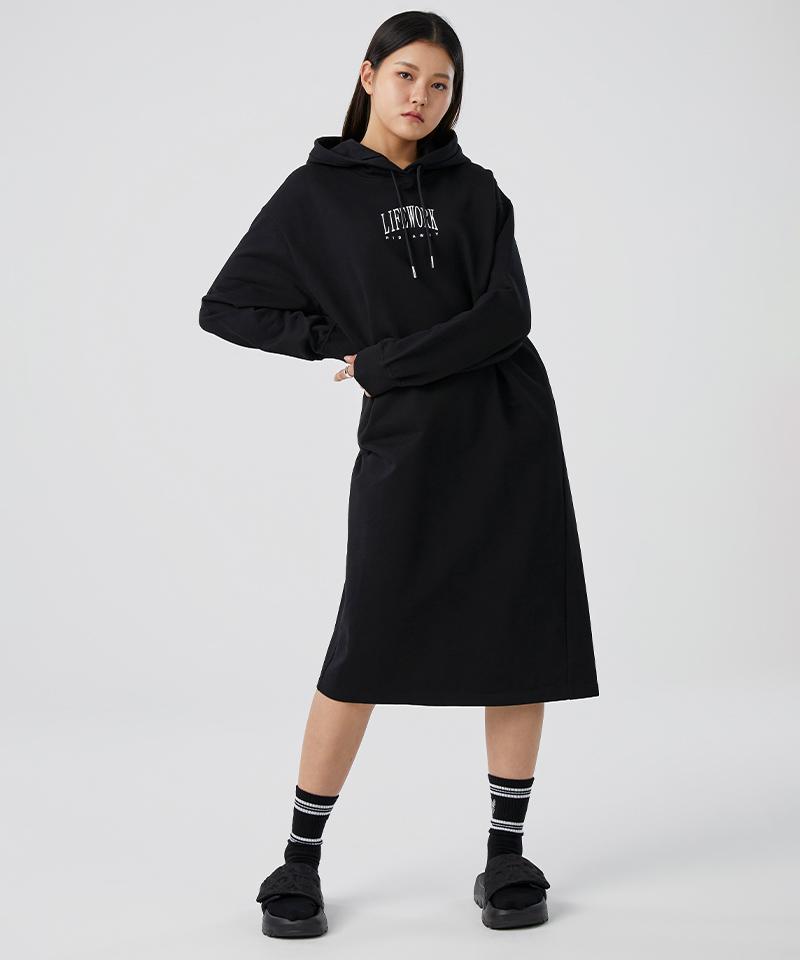 LIFEWORK Women'S Century Logo Hooded Dress