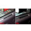 2pcs Carbon Fiber Interior Door Air Condition Vent Outlet Cover Trim AC Vent Cover Accessories For Ford Mustang 2015-