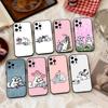 CUTE S-Simons And C-Cats   Phone Case Silicone Soft For IPhone 17 16 15 14 13 12 11 X XR Plus Pro Max Plus