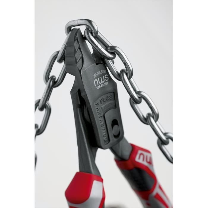 Pince coupante diagonale à forte démultiplication avec facette NWS 138-69-200 200 mm 1 pc(s)