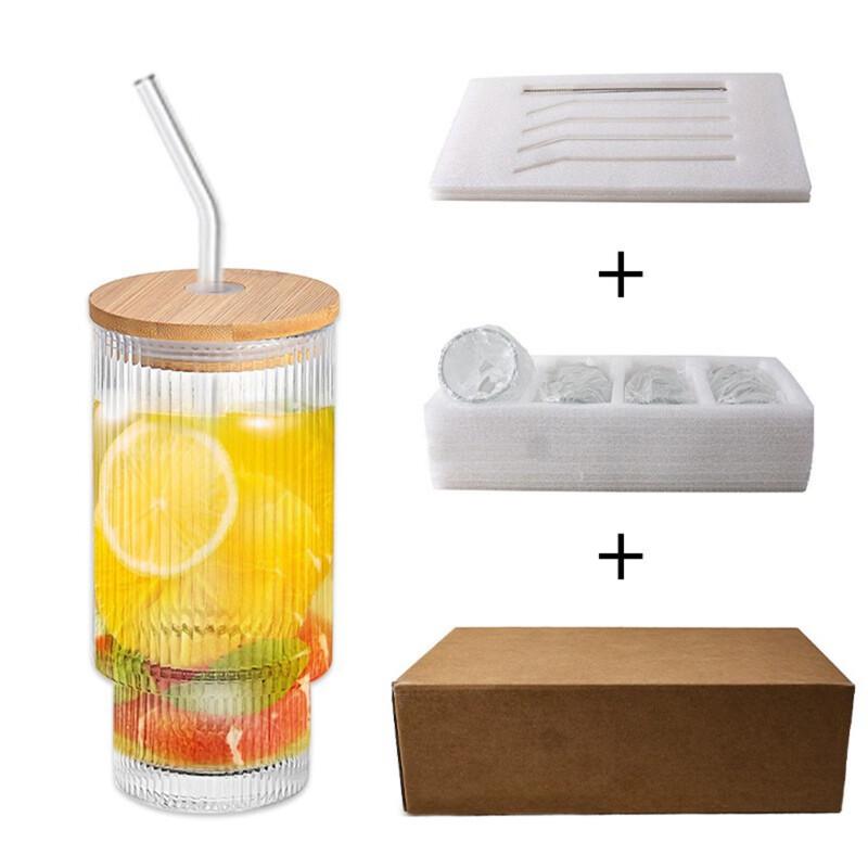 Pearl Dot Embossed 16oz Beverage Cup Set