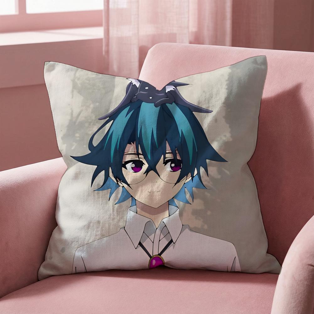 Wistoria Wand and Sword Cushion Cover Multi-Scene Pillow Cover for Home & Car - Reversible, Soft & Durable for Daily Use