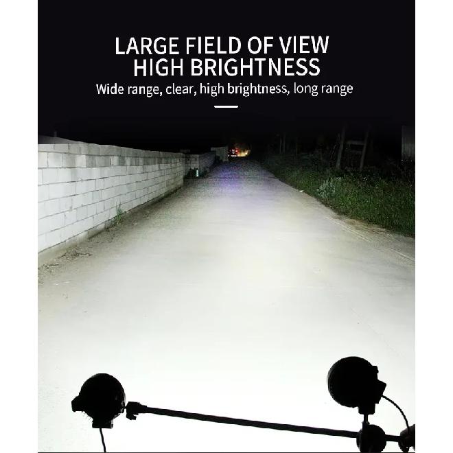 2/4/6 Pcs Inch Waterproof LED Work Light Spot Fog Lamp 12V 24V Offroad Light Bar Universal for 4x4 SUV ATV Tractor Boat Vehicle