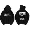 Venta Caliente Nirvana Kurt Cobain Póster Clásico Estampado Gráfico Sudaderas con Capucha Hombre Mujer Sudadera Streetwear Holgada Casual Oversize Jersey