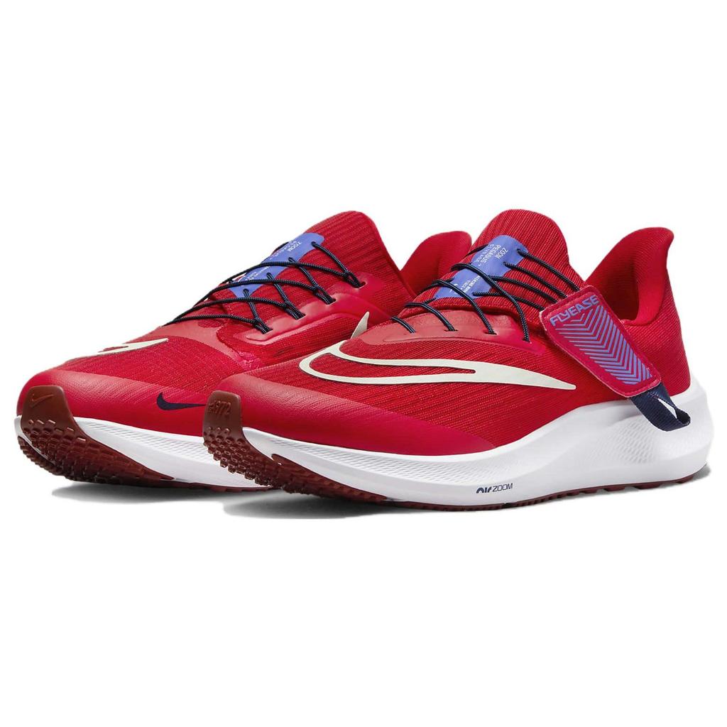 Nike Pegasus Flyease Comfortable Durable Breathable Low-Top Running Shoes Men sneaker Red DJ7381-601