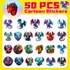 10 30 50Pcs Wings Of Fire Dragon Animal Cartoon Anime Stickers Skateboard Laptop Motorcycle Phone Car Luggage Waterproof Sticker