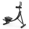 Dual-Track Foldable Abdominal Exerciser