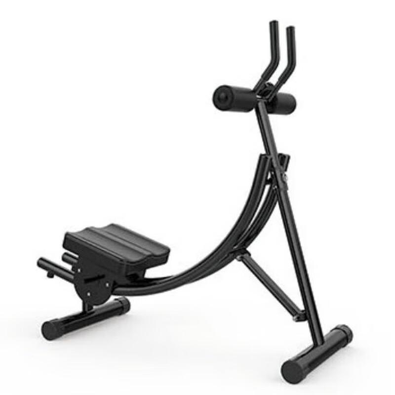 Dual-Track Foldable Abdominal Exerciser