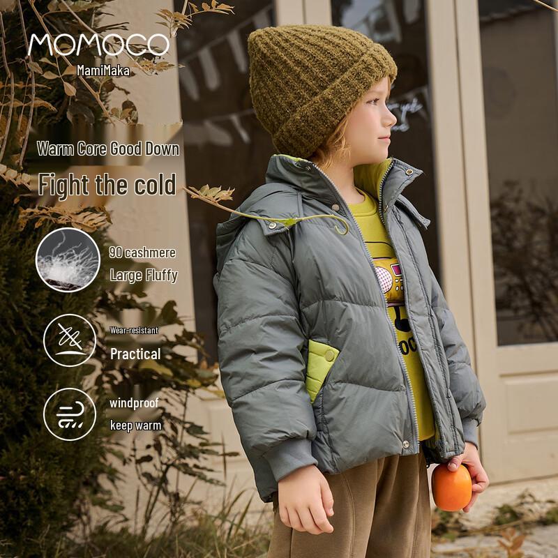 Зимняя пуховая куртка для девочек MOMOCO 90
