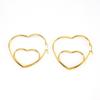 Trendy Double-Layer Heart Design Earrings: European & American Fashion, Versatile & Stylish for Women