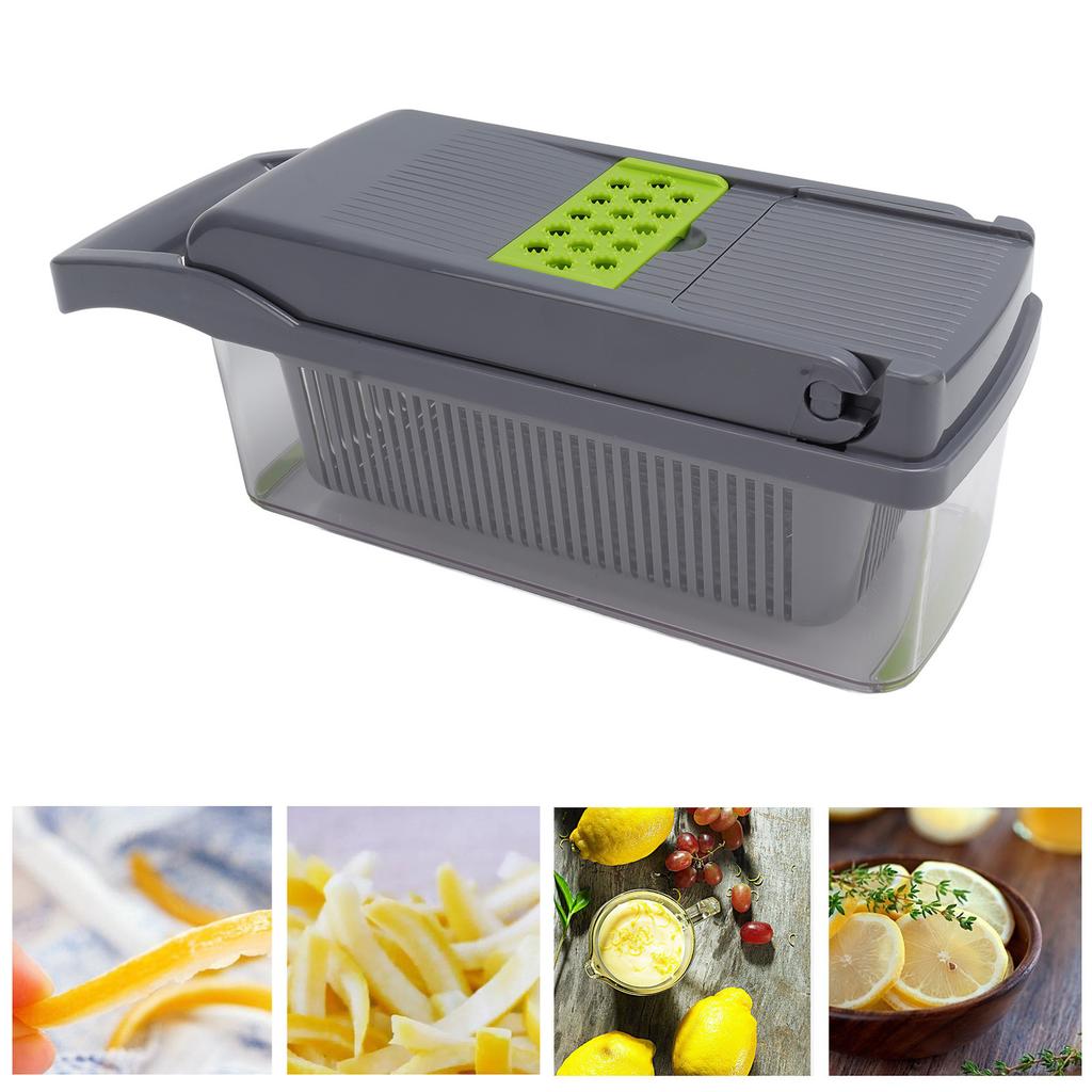 Vegetable Cutter Peeler Chopper Fruit Potato Carrot Grater for Kitchen Household Restaurant