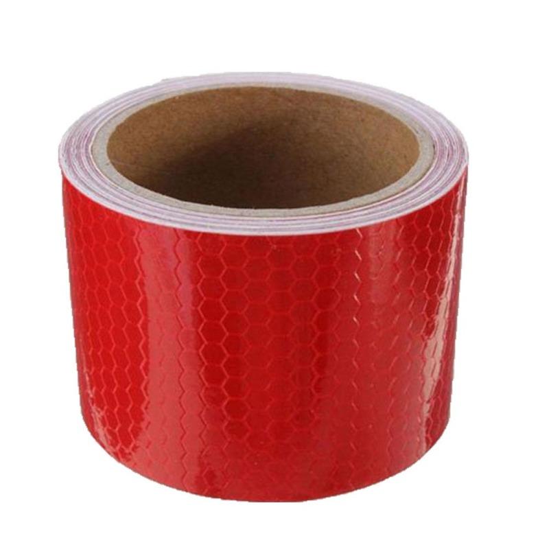 5cm*3m White Adhesive Reflective Strip Film Car Decorative Sticker Decal