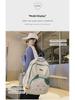 Large Capacity Nylon Backpack for Women and Men - Japanese/Korean High School & College Style, Travel & Laptop-Friendly