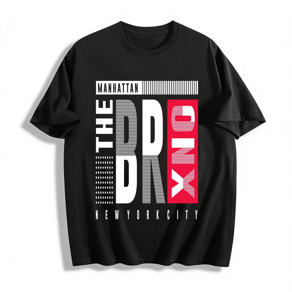 

Chinese Style Xi Character Print Loose Casual Crewneck Short Sleeve T-Shirt Pure cotton T-shirt XXS