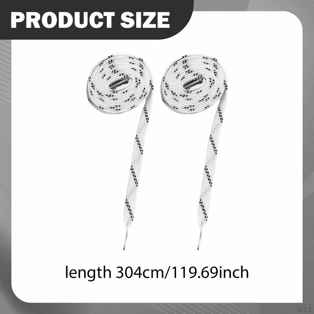 Hockey Skate Laces Boots Multipurpose Flat Figure