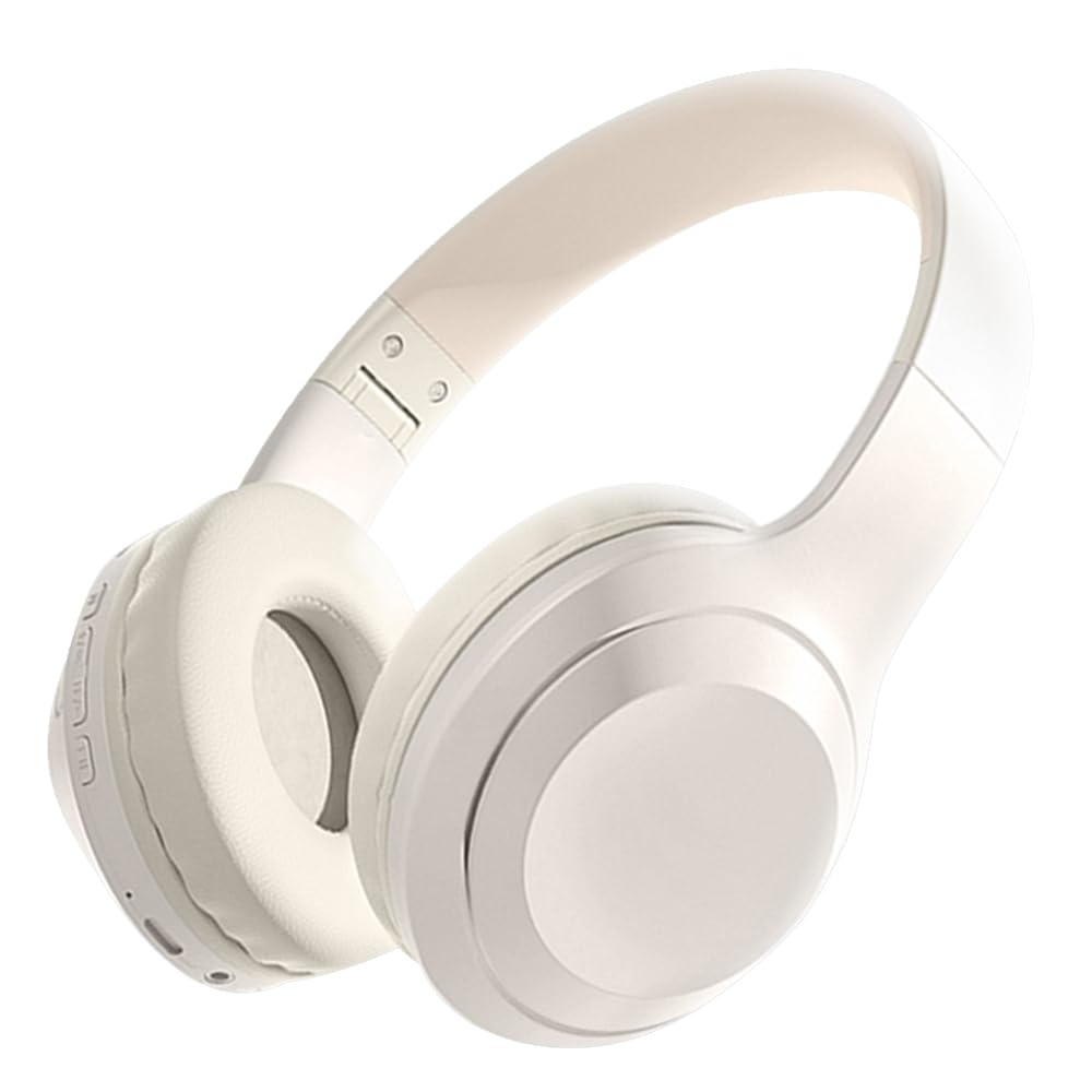 Bluetooth 6.1 Wireless Headphones, 23 Hours of Playback, Multi-Point Support, Ultra-Lightweight (188g), Foldable, with MicroSD Card Compatible, ENC