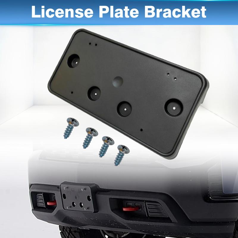 84428905 Car Front Bumper License Plate Frame Bracket Holder For Chevrolet Silverado 1500 LTD  High Country LT LTZ RST