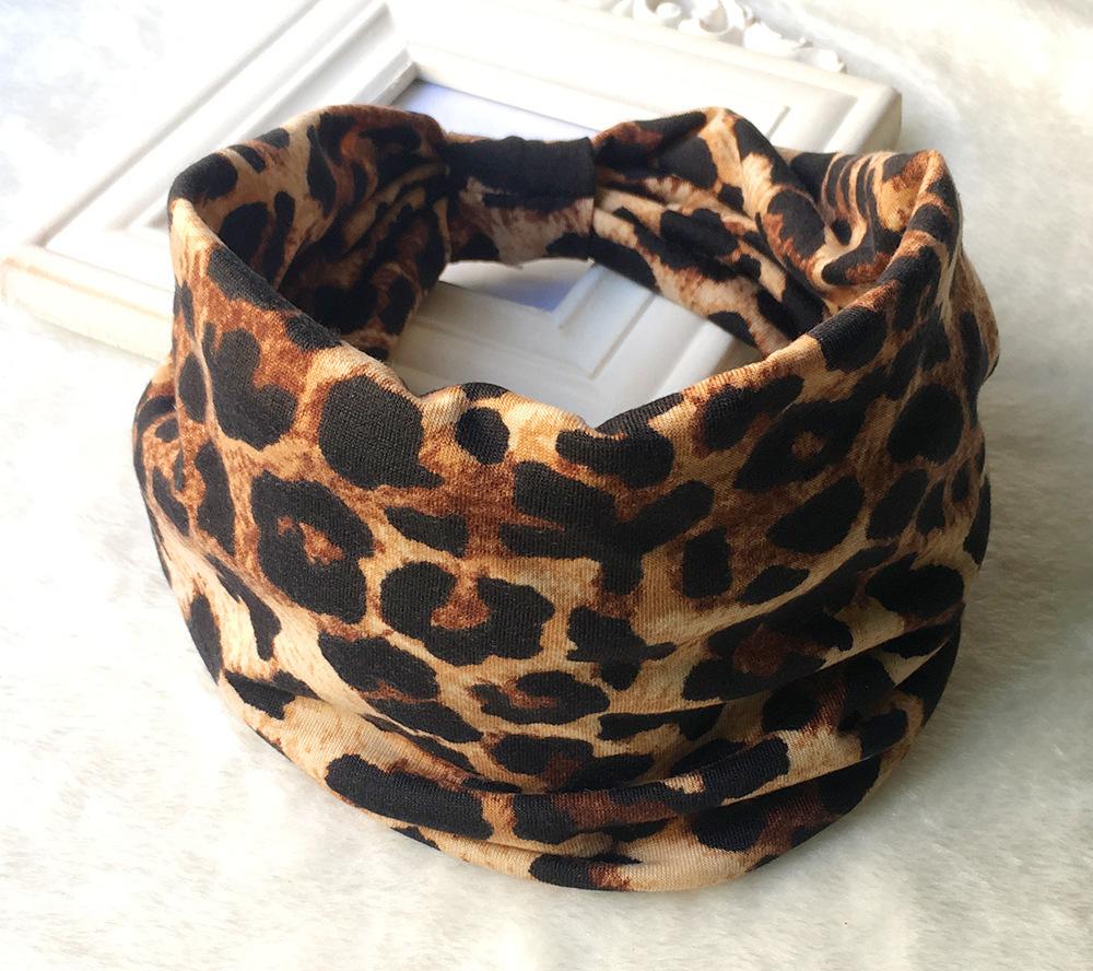 Bohemian Wide Stretch Headband Γυναικεία τουρμπάνι λουλούδι Floral ελαστική ζώνη μαλλιών Αξεσουάρ μαλλιών