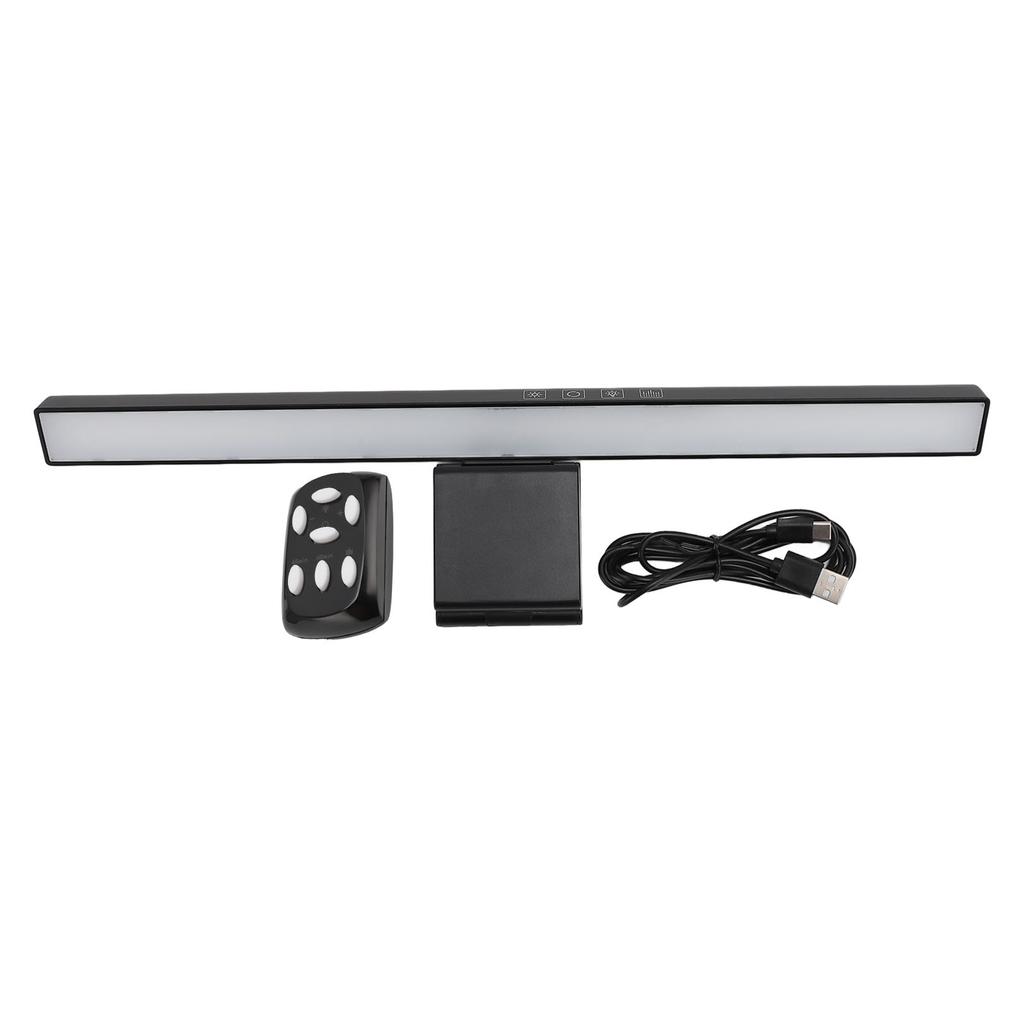 Computer Screen Lamp Bar RGB Backlight Dual Light Source Eye Caring Dimmable Touch Control Screen Light Bar with Remote
