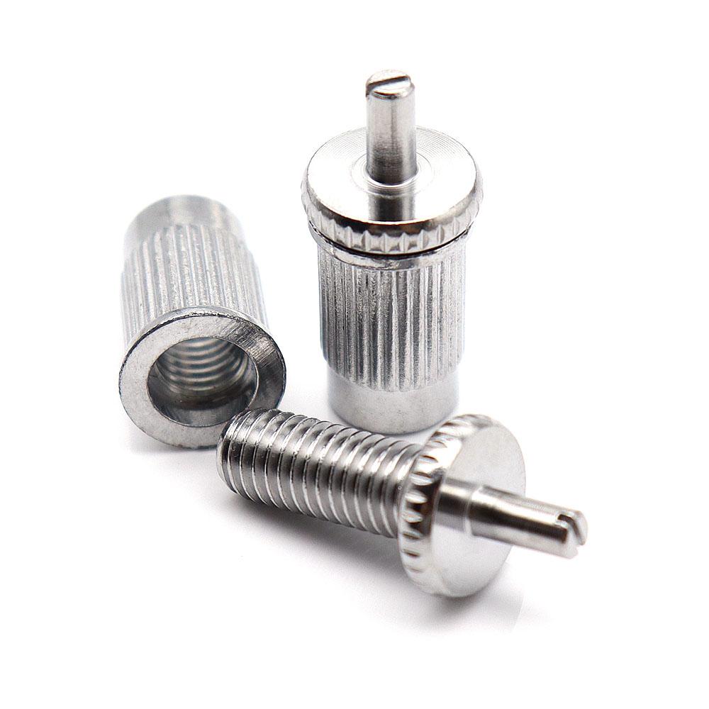 2Pcs Electric Guitar Tune-O-Matic Bridge Studsanchors For Electric Guitar Diameter 4Mm
