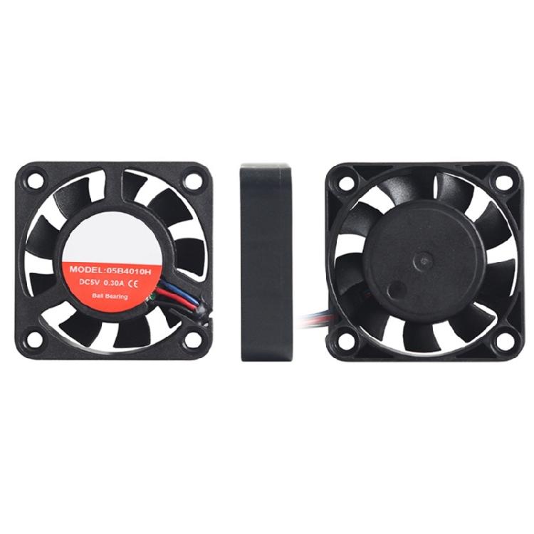 3D Printer Replacement Print Cooling Fan 4010 5V Brushless Fan Hotend Extruder Coolers Radiator Sleeve Bearing for MK4/XL