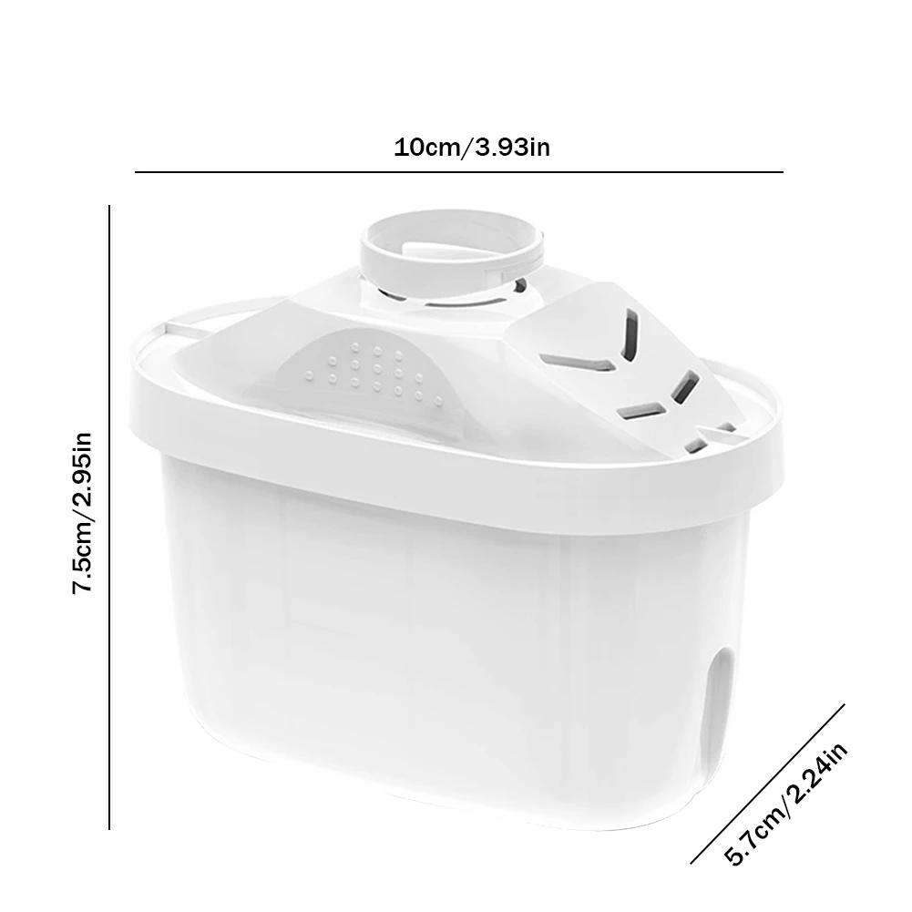 3.5L Water Filter Jug Cartridges Reducing Limescale Chlorine Refills Filter Cartridges Activated Carbon Water Filter for Drink