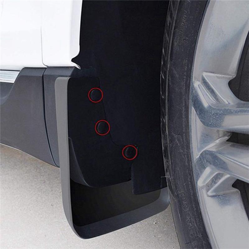 Car Mudguards ABS Mudguards For Volvo XC40  New Energy Mud Flaps Flaps Splash Guards Fender Car Mudflaps Front Rear 4PCS-A87 чёрный