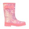 Childrens/Kids Marble Waterproof Wellington Boots