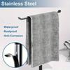 Modern Style Bath Towel Stand T-Shape Towel Bar Rack Bathroom Towel Hanger  Laundry Room