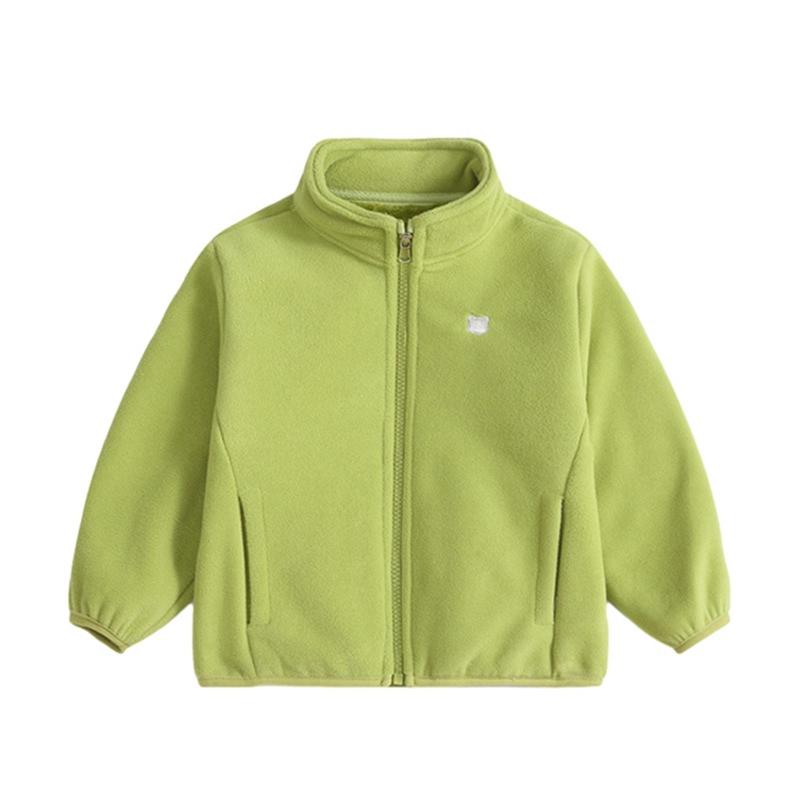 1-11 Years Kids Printed Zipper Coat