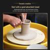 Pottery Tools: Water Absorption Towel, Clay Sculpting Mat, Deerskin Imitation Board