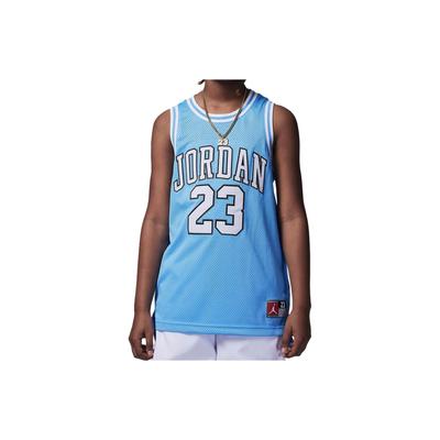 Regata Esportiva Sem Mangas com Estampa de Letras e Números Tops Infantis Azul DX8461-412