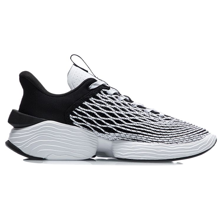 Li-Ning Essence KungFu Lite White Black Men Sneakers Standard-White AGBR013-1