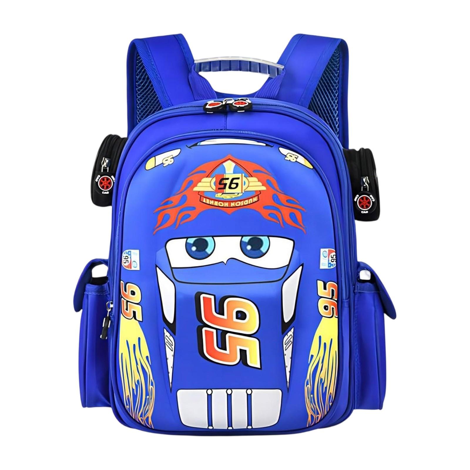 

Backpack Student Shoulder Bag Travel Laptop Backpack Gift One Size синий