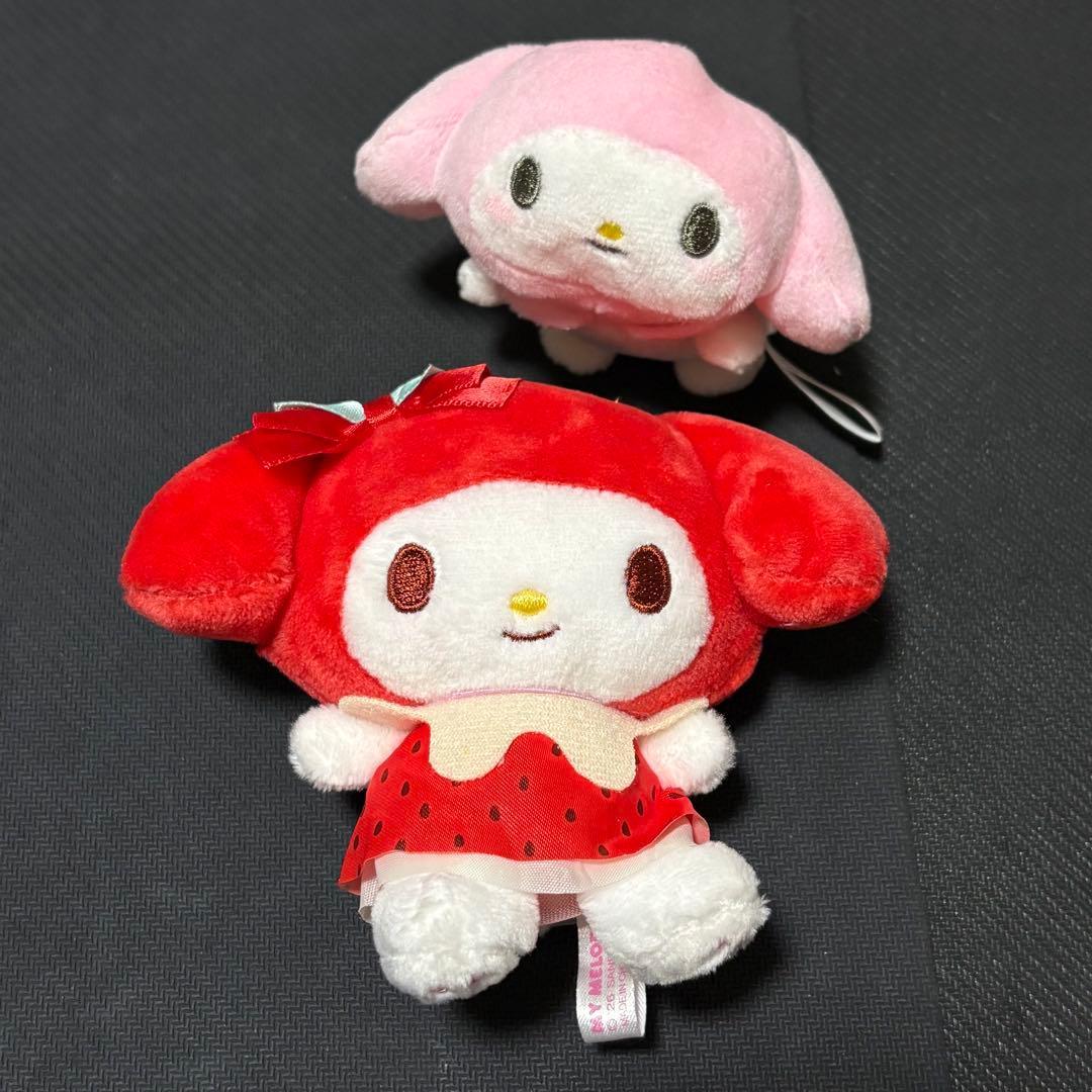 Strawberry milk melt mascot My Melody Sanrio Characters
