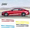 Anti-scratch Vehicle Decal 1 Pair Strip Pattern Car Side Stickers Waterproof Strong Adhesive Auto Graphic Sticker Self-adhesive Cool Decor Exterior