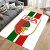 Green-Red FCA Logo Carpet Design suitable as a non-slip mat for the living room or bedroom sofa