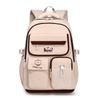 Schoolbag new school bag for women, large capacity for middle and high school students, high-value student lightweight backpack, college student 