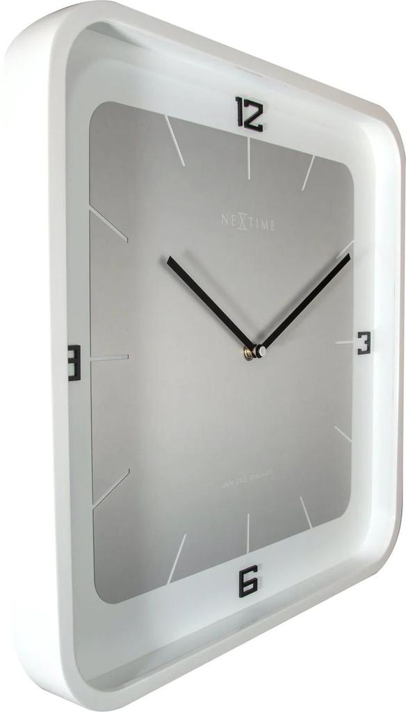 Zegarek NEXTIME 3518WI. WALL WATCH, Kolor biały. Unisex.