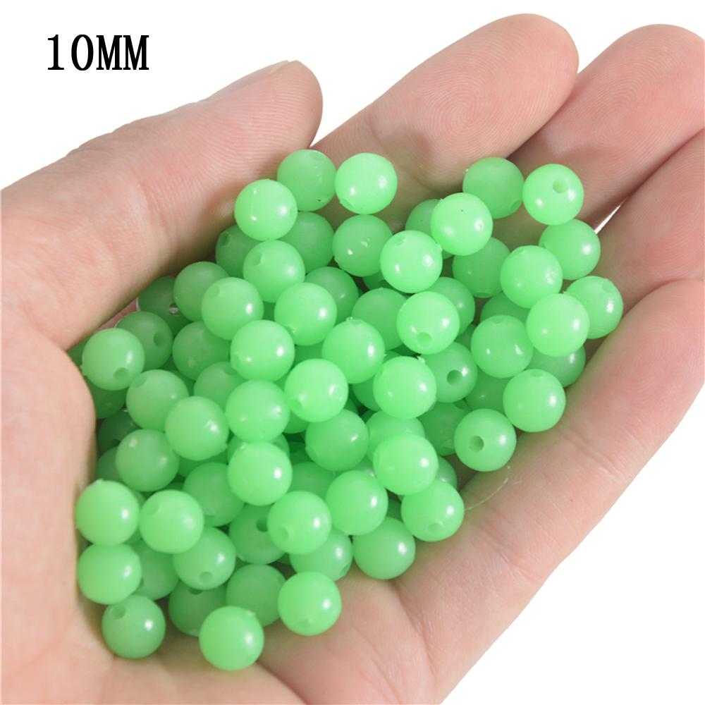 500pcs/lot Luminous Shape Sea Fishing Beads Light Soft Lure Round Floating Float Tackles Accessories Premium Quality 3mm-12mm