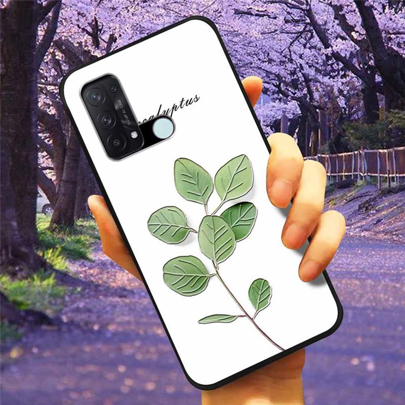 For OPPO Reno 5A 3A 7A Case 3D Relief Cartoon Silicone Back Cover for Oppo Reno7 A Reno3A Reno5A Cases Emboss Soft Cute A54 5G