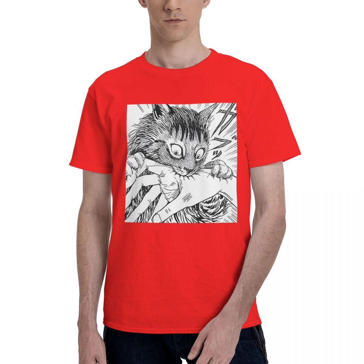 Funny Crazy Cat 100 Cotton Casual Breathable Confortable Clothes Designer Clothes Men Clothes Men S